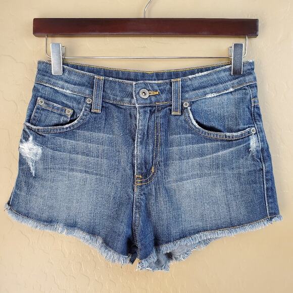 Carmar Cutoff Distressed Denim Shorts - Picture 2 of 9
